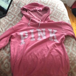 Pink hoodie